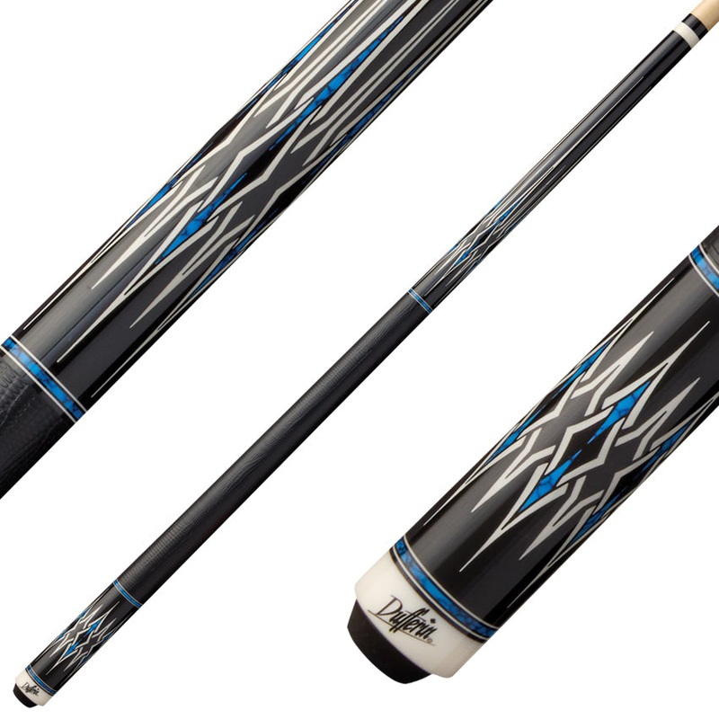 Dufferin D503 Pool Cue with Lizard Embossed Leather Wrap – Blue Ridge