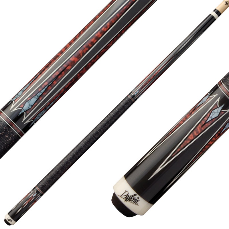 Dufferin D505 Pool Cue with Embossed Leather Wrap – Serpent’s Edge