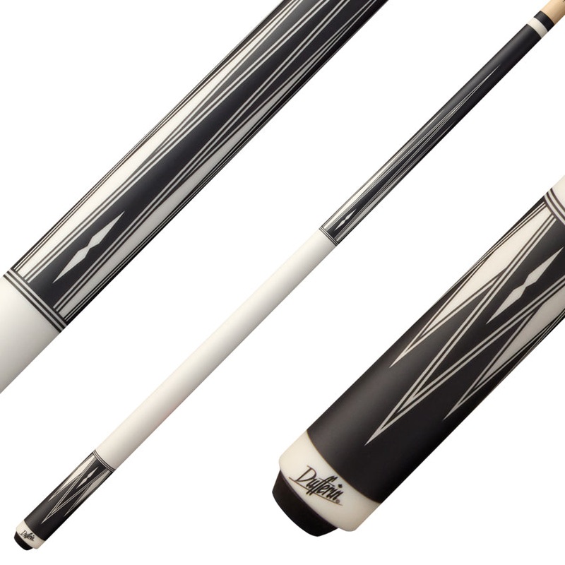 Dufferin D507 Wrapless Pool Cue – Black Diamond