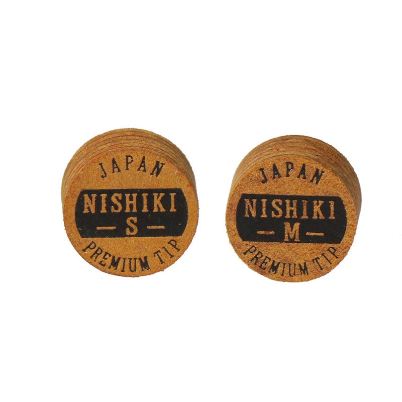 Nishiki Tan Pool Cue Tips