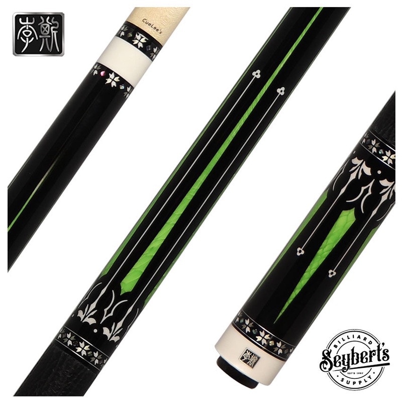 Cuelees Carefree 2 Pool Cue with Genuine Black Shark Skin Wrap – LS-A03