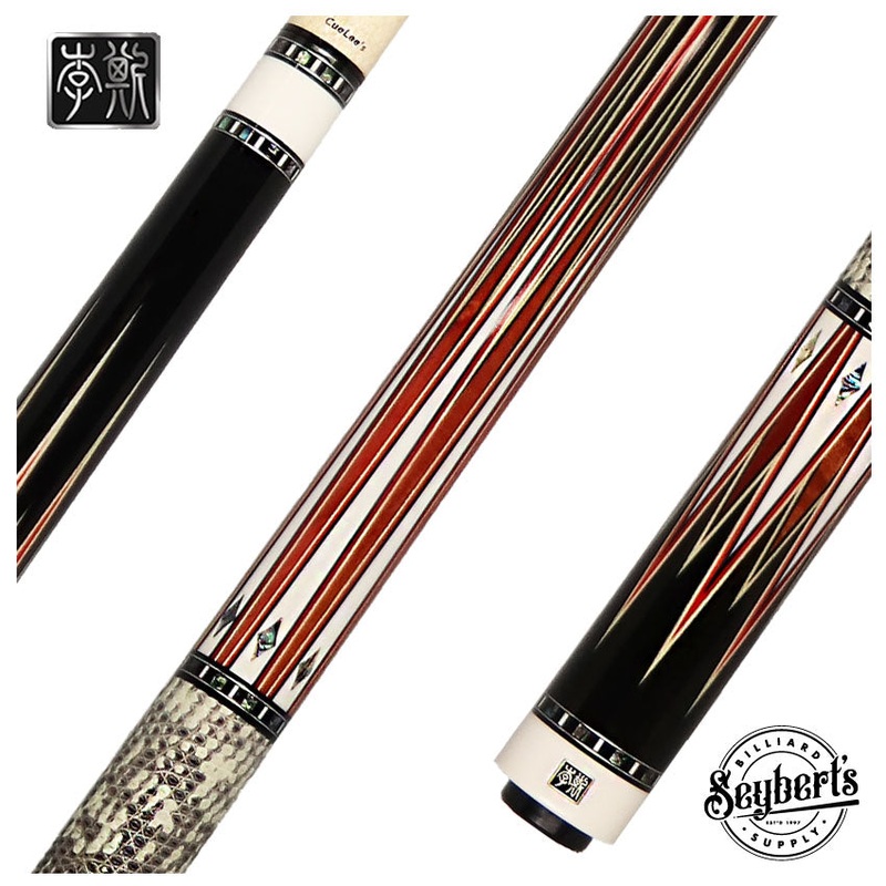 Cuelees Skyblade 1 with Genuine  Ringtail Lizard Wrap Pool Cue – LS-B06