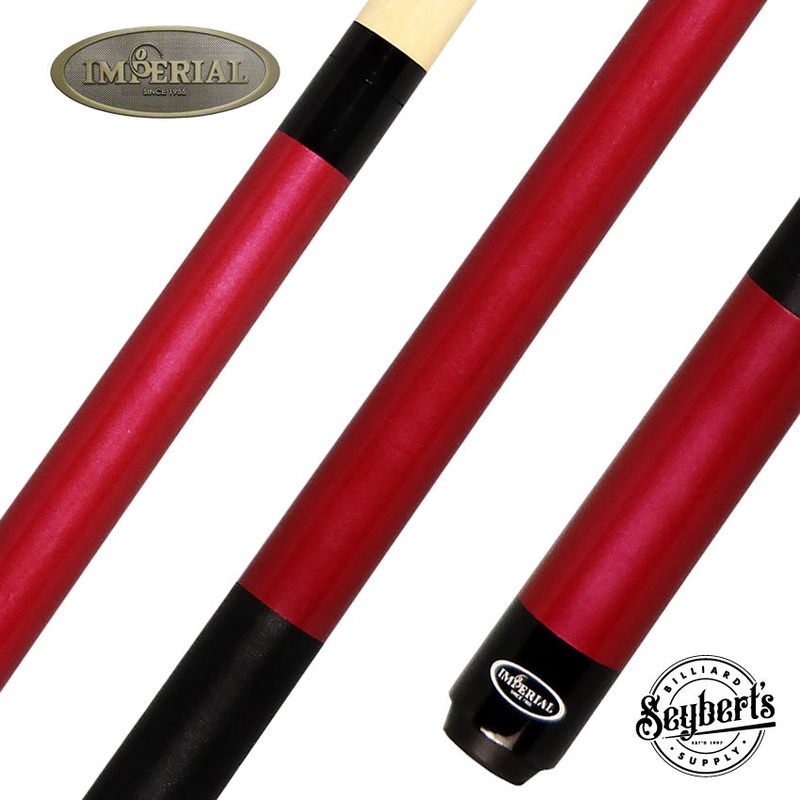 Imperial Premier Red Linen Wrap Pool Cue – 13-754LW