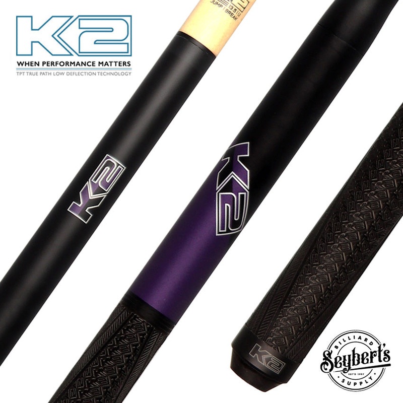 K2 Black and Purple 5 in 1 Break/Jump Pool Cue – KLJBPL
