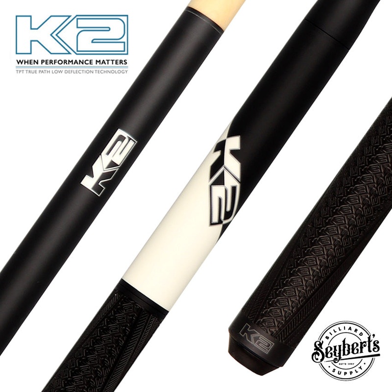 K2 Black and White 5 in 1 Break/Jump Pool Cue – KLJBWH