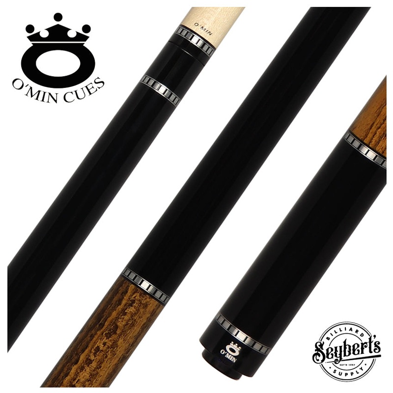 O’Min Ebony and Bocote Pool Cue – OM-N02