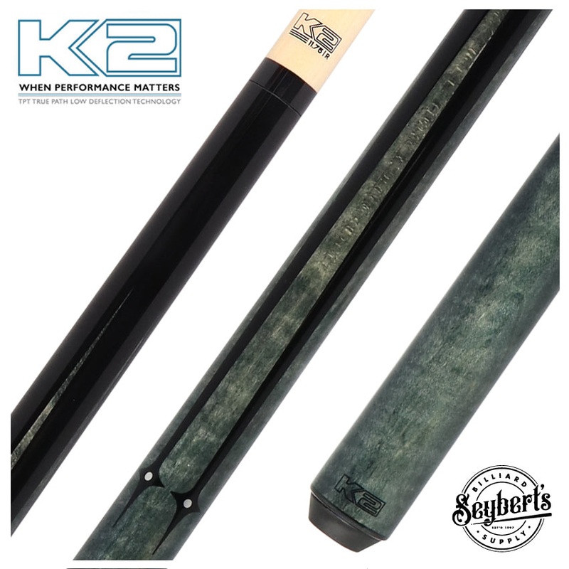 K2 Gray Sneaky Pete Radial Pool Cue with 11.75mm Shaft – KLSPGY