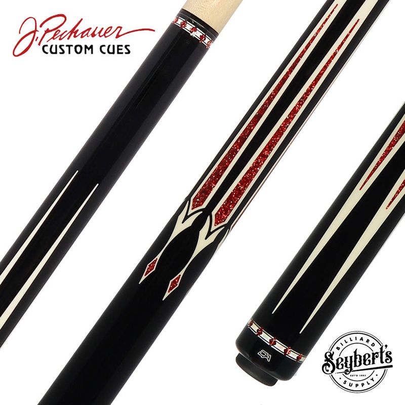 Pechauer Champions Collection David Alcaide 2 Ruby Pool Cue – DA2R