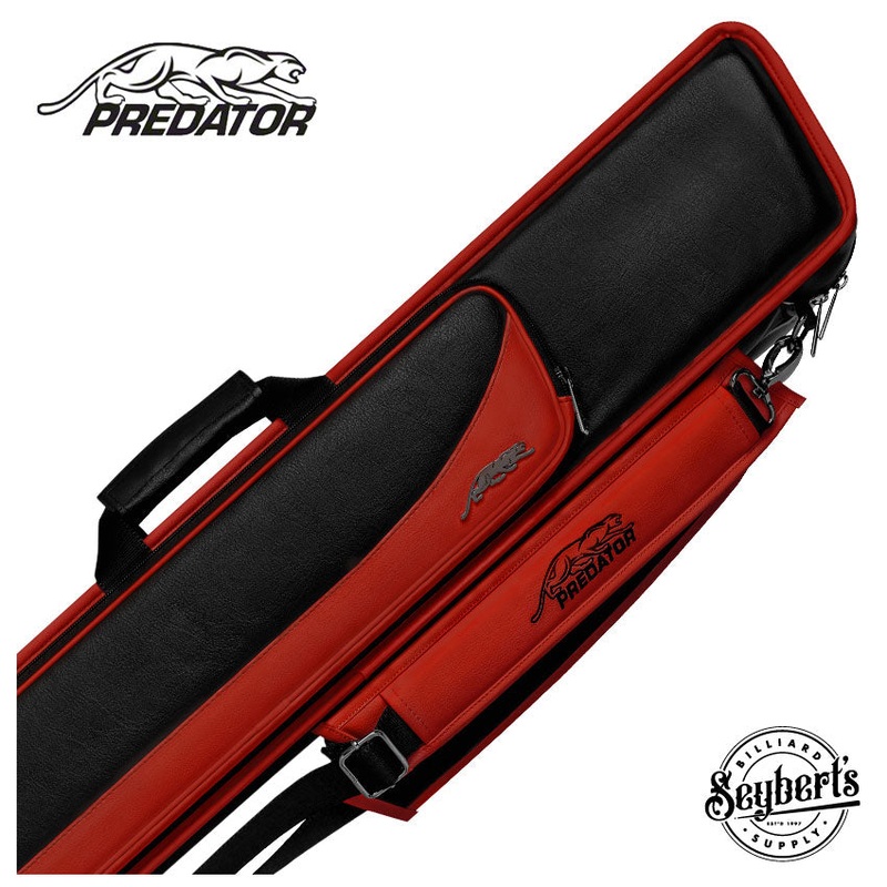 Predator Roadline Black/Red Darren Appleton 3×6 Soft Pool Cue Case – C36DABLKREDS
