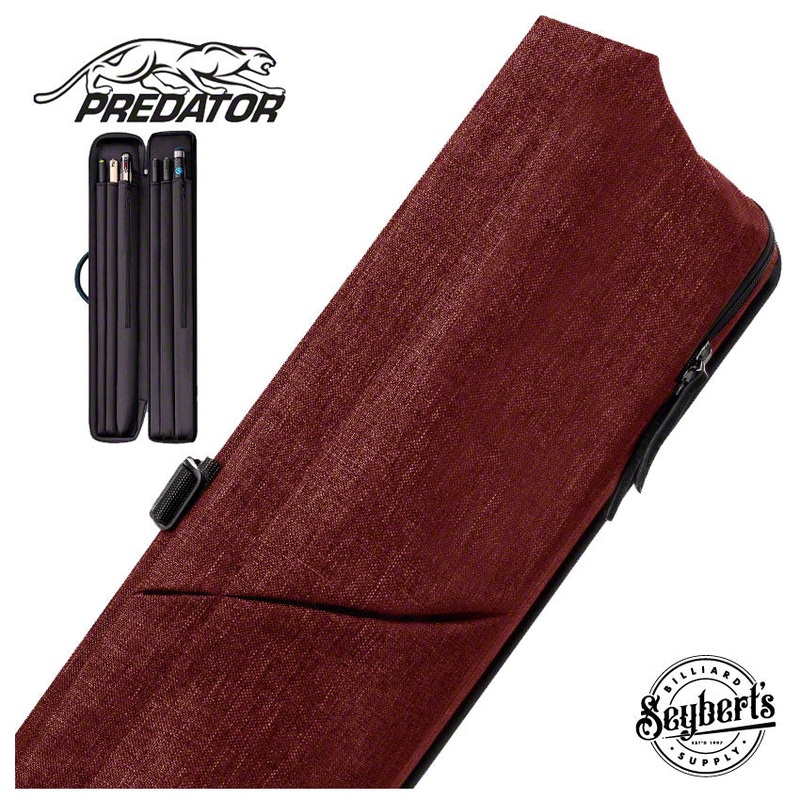 Predator Urbain Red Butterfly Style 2×4 Soft Pool Cue Case – PREU2X4RDS