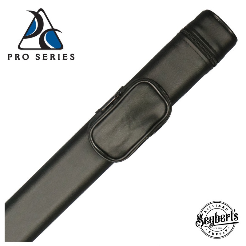 Pro Series Leatherette Black 1×1 Hard Pool Cue Case – C11B-A