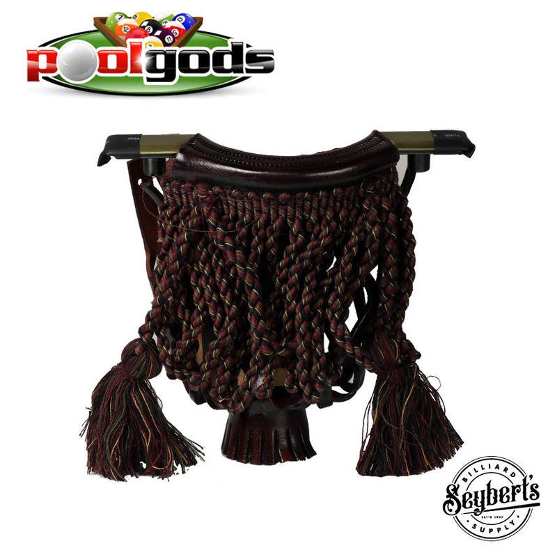 #3 Antique Fringe Leather Set – Mahogany