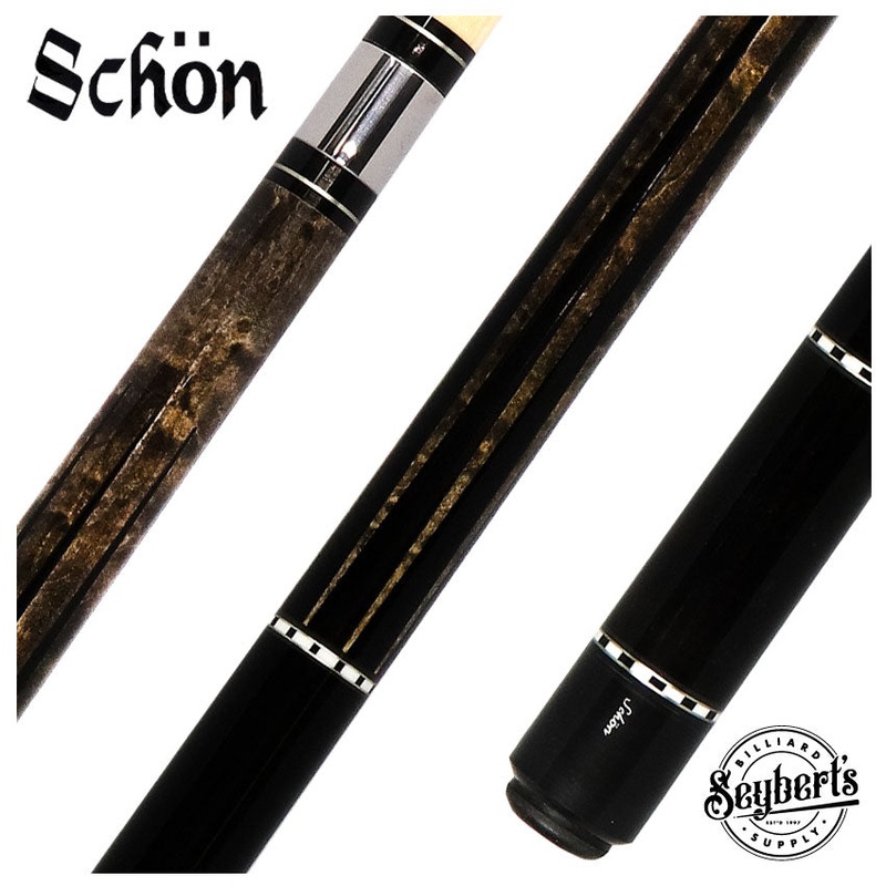 Schon BW4 Gray-Stained Special Edition Cue – BW4GY