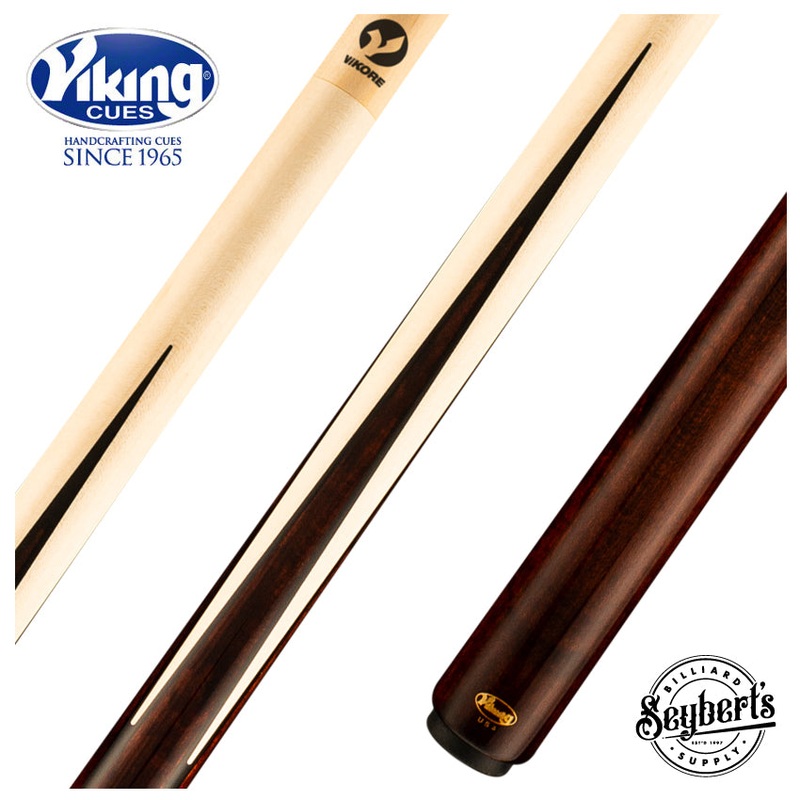 Viking Impero Series Coffee-Stained Maple with 4 Birdseye Maple Inlaid Points Play Cue – IM0205