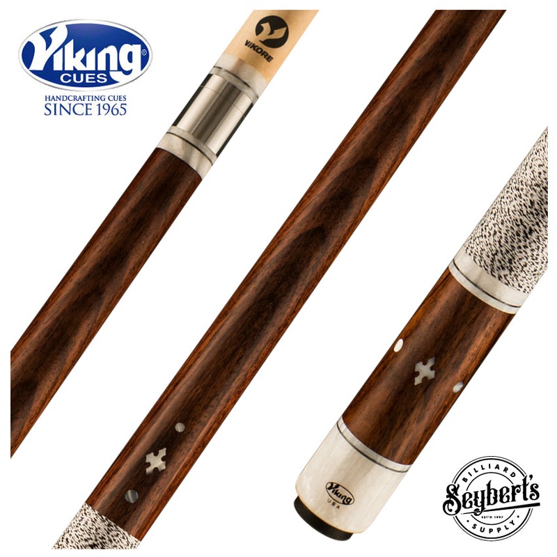 Viking Impero Series East Indian Rosewood with 15 White Premium Pearl Inlays Play Cue – IM0600