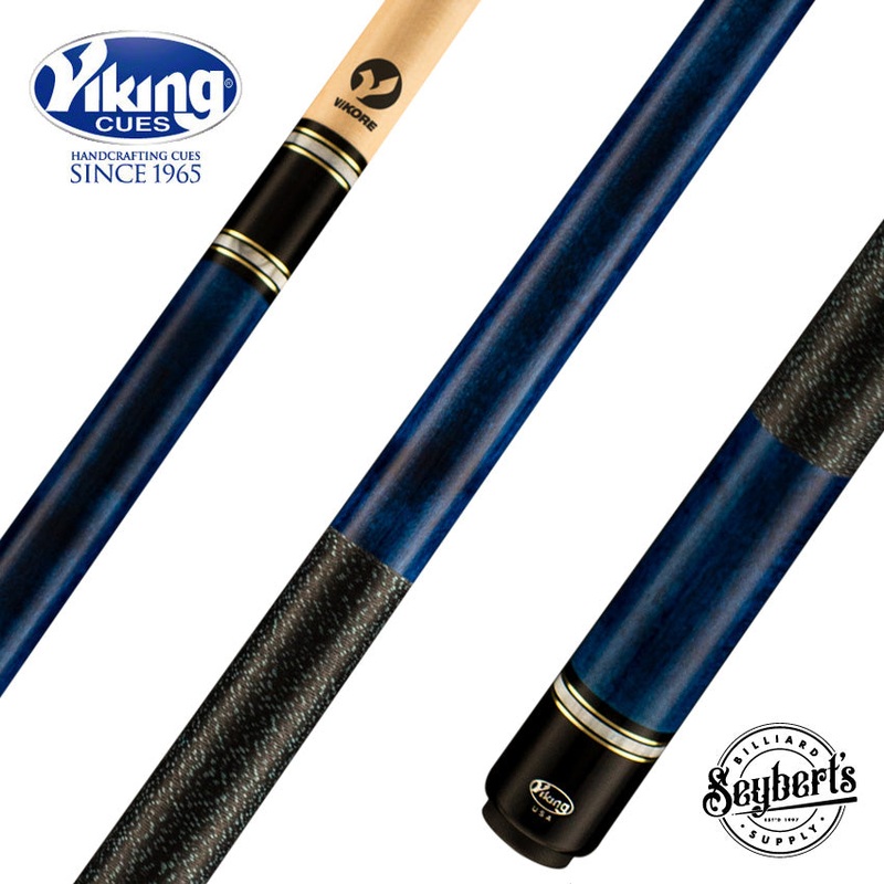 Viking  Storm Series Ocean Blue-Stained Maple Play Cue – ST0407