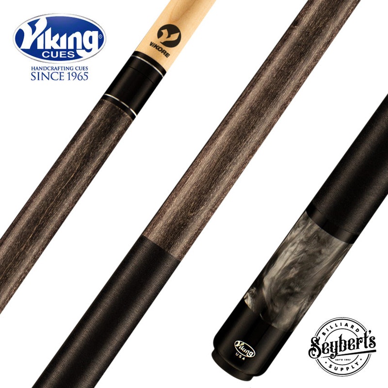 Viking Storm Series Smoke-Stained Maple with Smoke Premium Pearl Play Cue – ST0711
