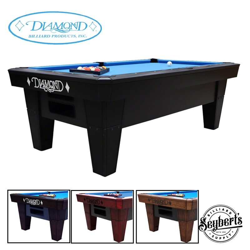 Diamond 7 Foot Pro Am Pool Table – Wood Legs