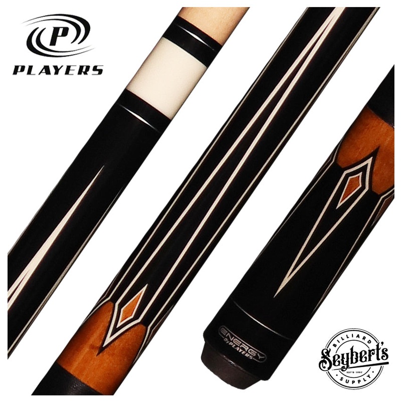 Players Energy Series Black with Maple Stain Junior Cue – HC07