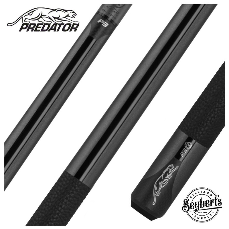 Predator P3 Metallic Gray Uniloc Luxe Leather Wrap Pool Cue – P3GRYLL