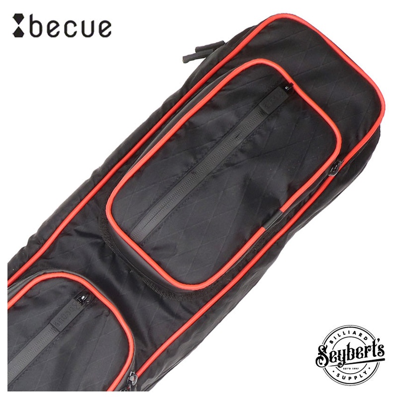 Becue Arax 4×8 Soft Butterfly Cue Case – Red
