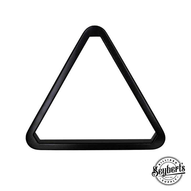 Bullnose 8 Ball Wooden Rack – Black