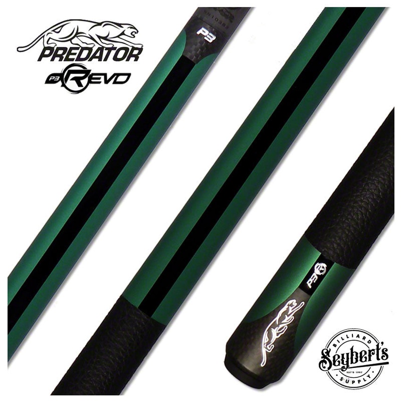 Predator P3 Nova Luxe Wrap Pool Cue – Uni-Loc – P3GRNLW-dis