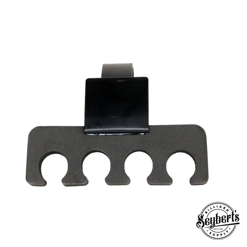 Q-Clip 4 Place Cue Holder – Black
