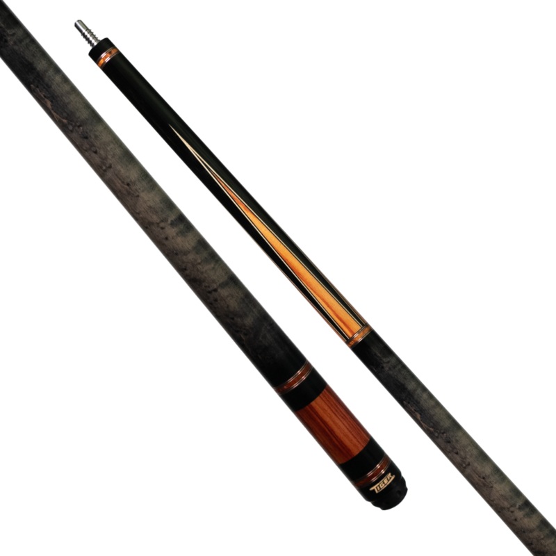 Tiger LX4 Series Ebony and Tulipwood Wrapless Pool Cue