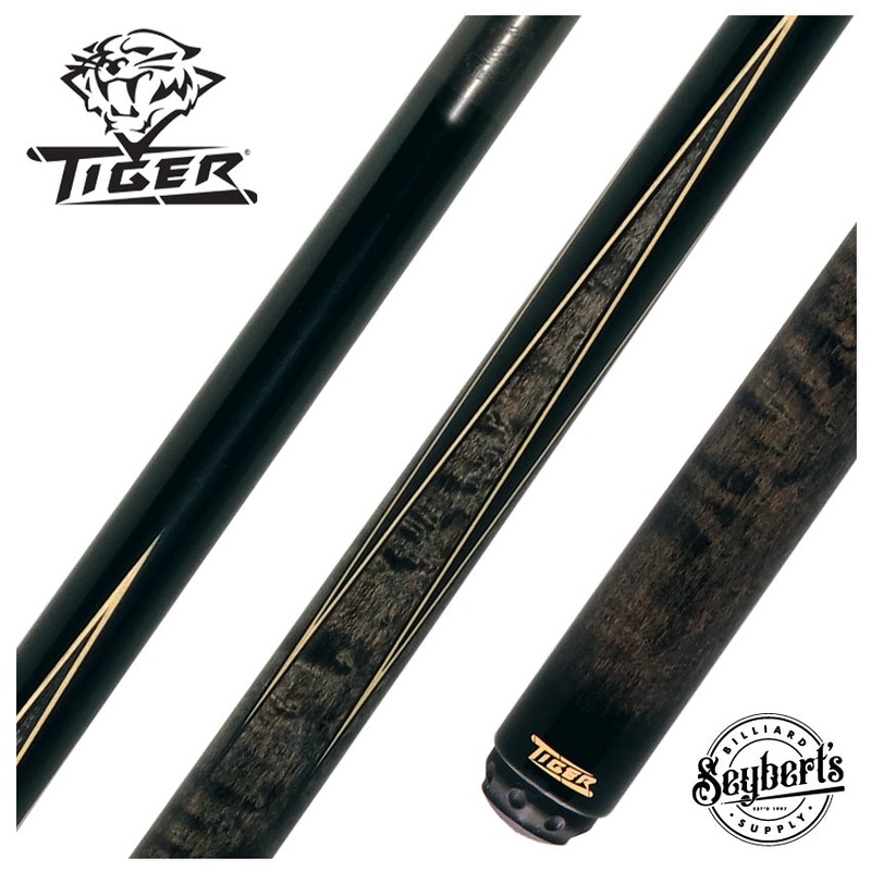 Tiger Traveler Performance Series with Gray-Stained Maple Pool Cue – Fortis PRO Carbon Shaft