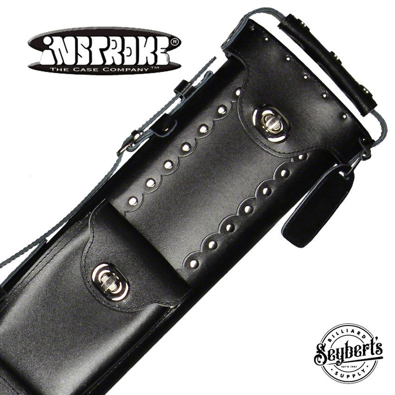 Instroke Geo Black 2×3 Pool Cue Case – GEO2X3B