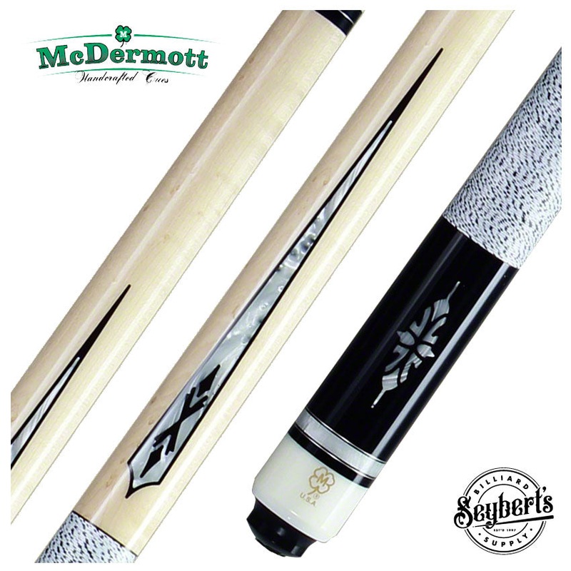 McDermott G Series Birdseye Maple with White Pearl Inlays Pool Cue – G323