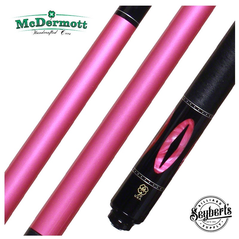 McDermott G Series Metallic Pink with Pink Pearl Inlays Pool Cue – G215
