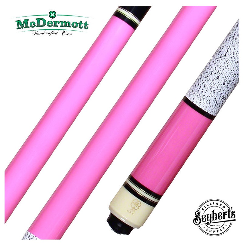 McDermott G Series Pink Painted Birdseye Maple Pool Cue – G205