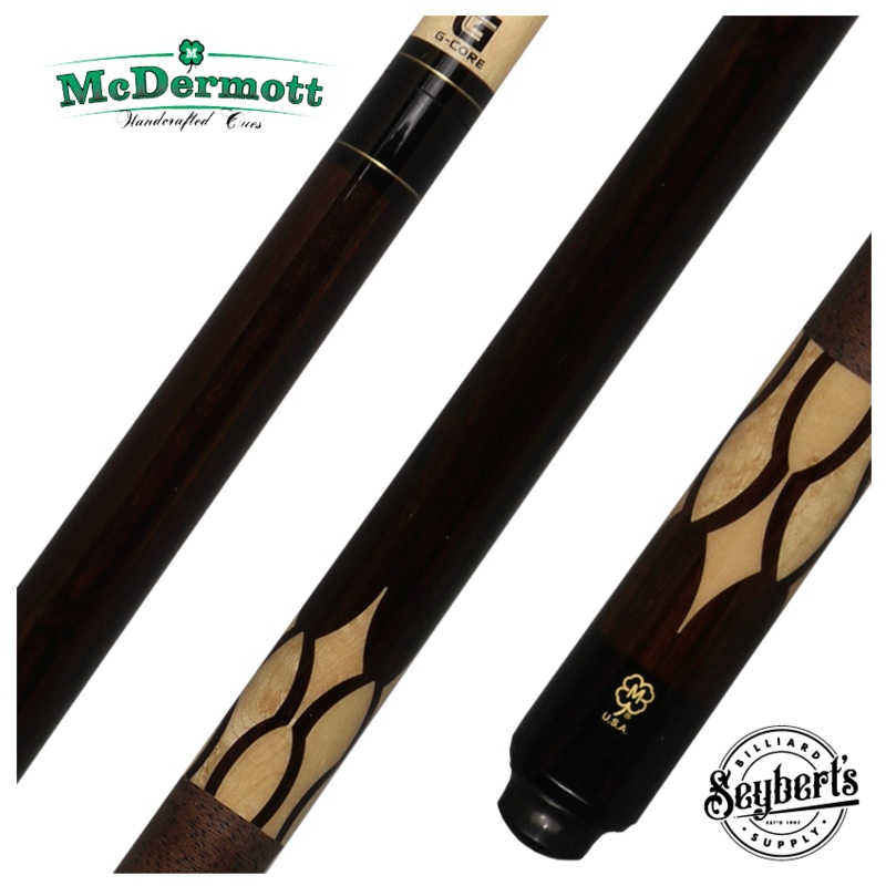 McDermott G Series Rosewood with Birdseye Maple Points Pool Cue – G401 DIS