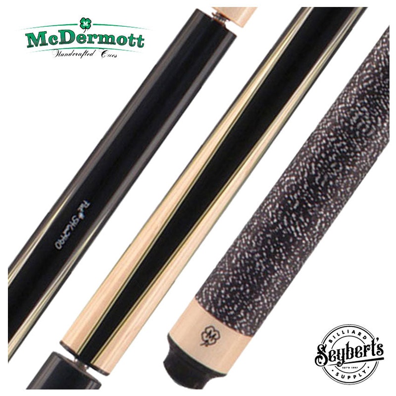 McDermott Stinger Black with Maple Points Break/Jump Cue with Jump Handle – NG05