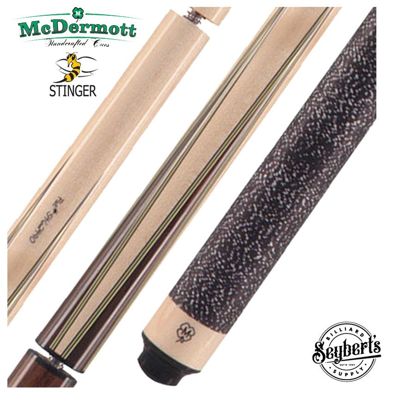 McDermott Stinger Maple with Rosewood Points Break/Jump Cue with Linen Wrap – NG01W