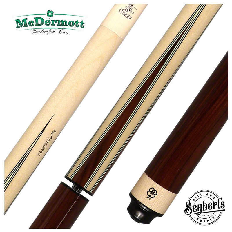 McDermott Stinger Maple with Rosewood Points No Wrap Break/Jump Cue – NG01