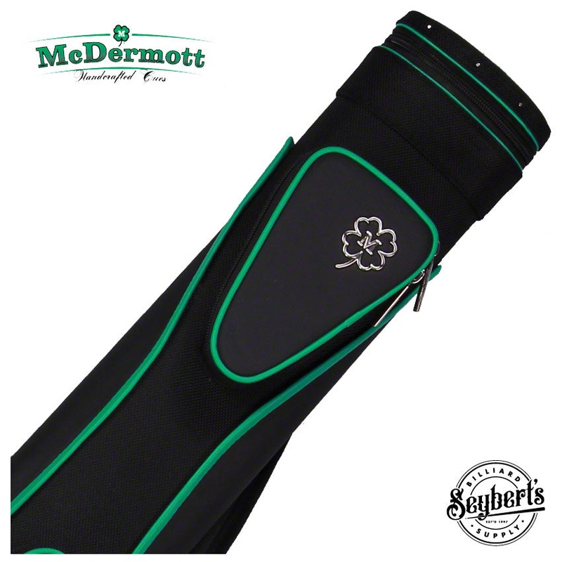 McDermott Tournament Collection Black/Green 2×2 Sport Pool Cue Case – 750928