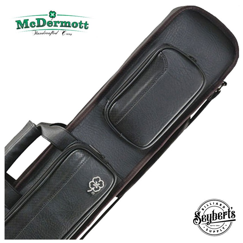 McDermott Black 4×8 Soft Pool Cue Case – 750922