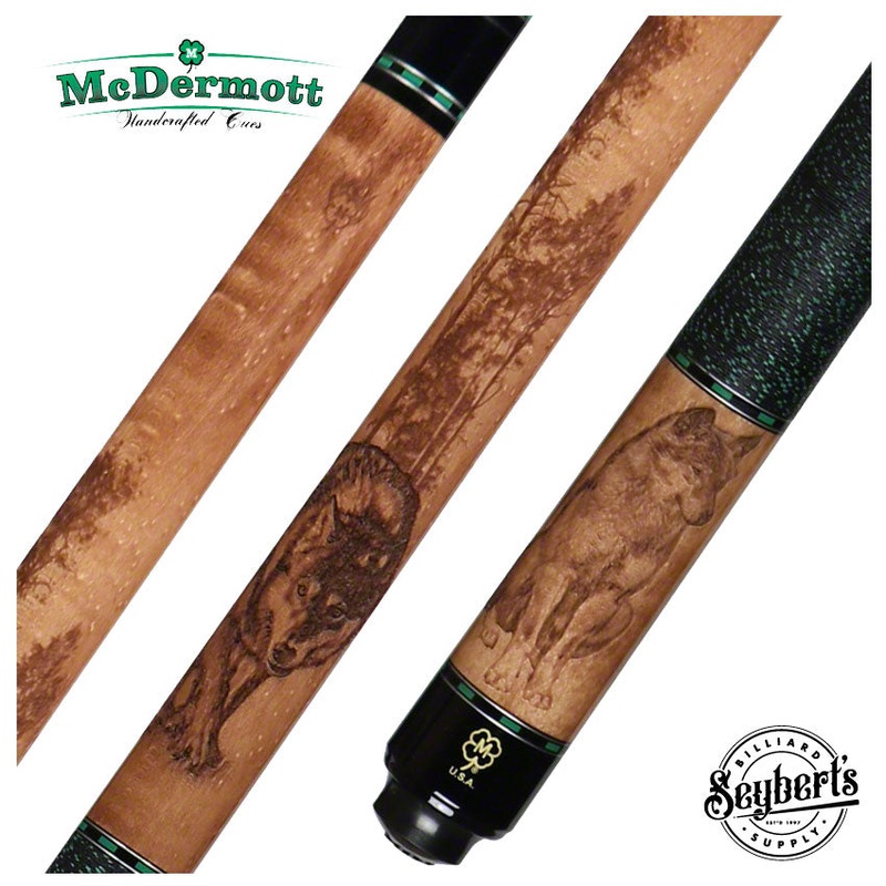 McDermott G Series Great Wolf Wildfire Pool Cue – G338