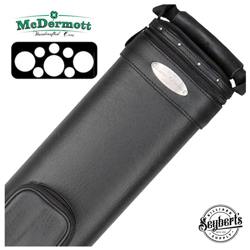 McDermott Shooter Collection Black 3×5 Pool Cue Case – 750921