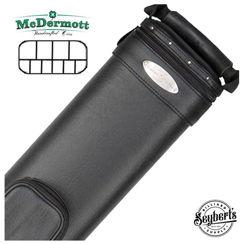 McDermott Shooter Collection Black 4×6 Pool Cue Case – 750920