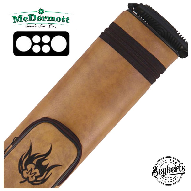 McDermott Wildfire Tan 2×4 Pool Cue Case – 750918
