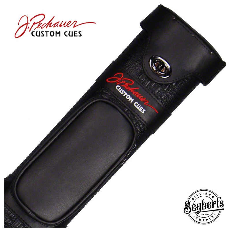 Pechauer Black 2×4 Hard Pool Cue Case