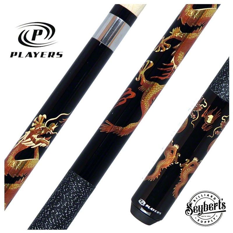 Players Golden Dragon Pool Cue