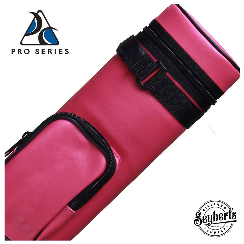 Pro Series Traditional Pink 2×2 Hard Pool Cue Case – PR22VPK