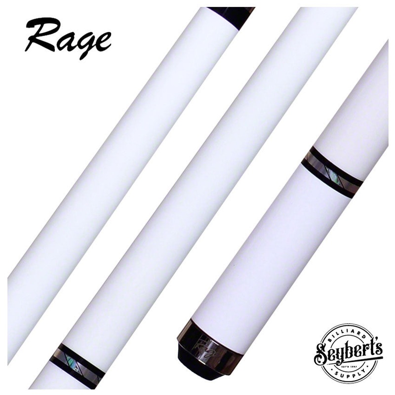 Rage Pearl White RG98 Pool Cue – RG98