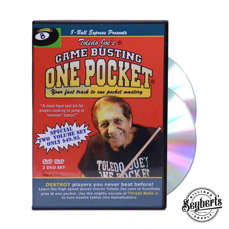 Toledo Joe’s Game Busting One Pocket DVD