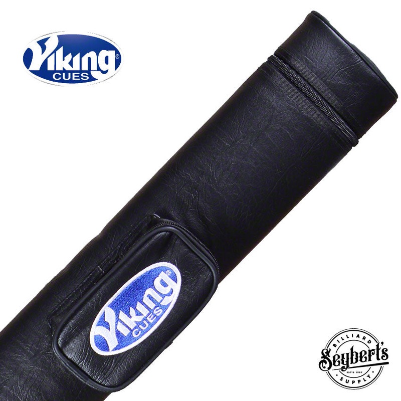 Viking Pro Black 1×2 Hard Pool Cue Case – CS12